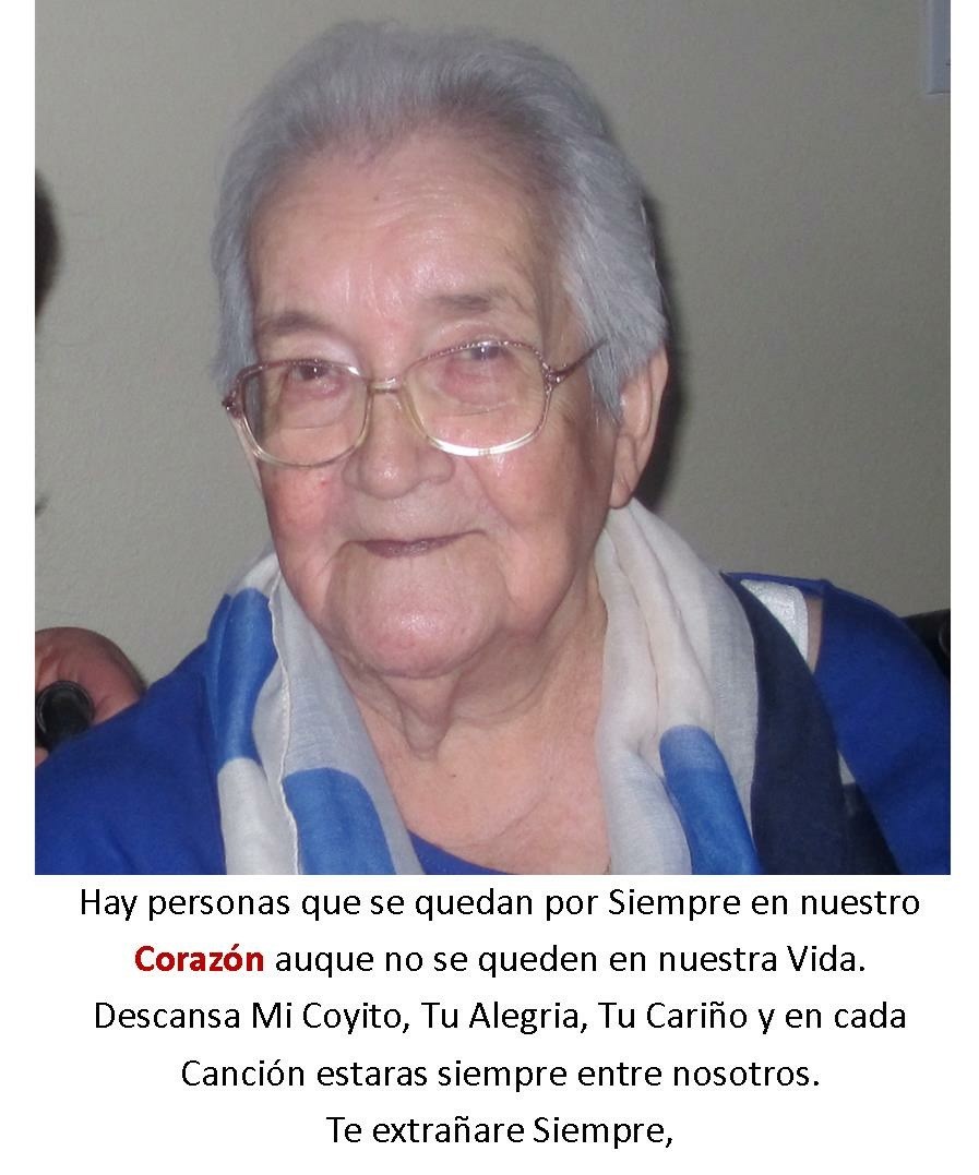 Obituary of Maria Socorro Talamantes