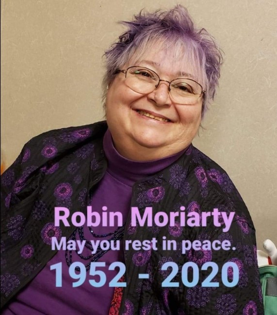 Avis de décès de Robin Andrine Moriarty