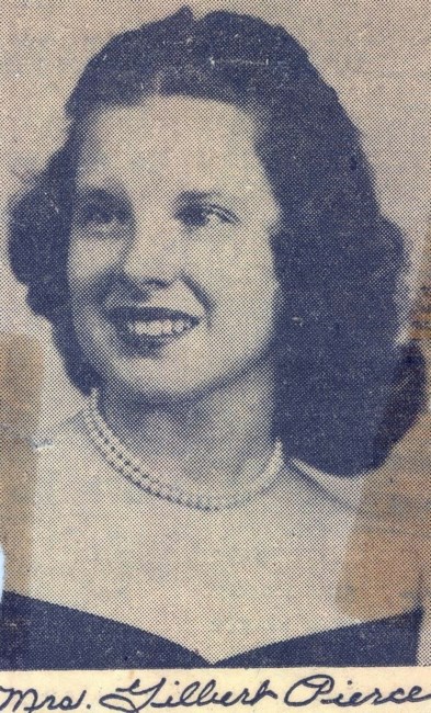 Obituary of Mrs. Helen Frances Pierce