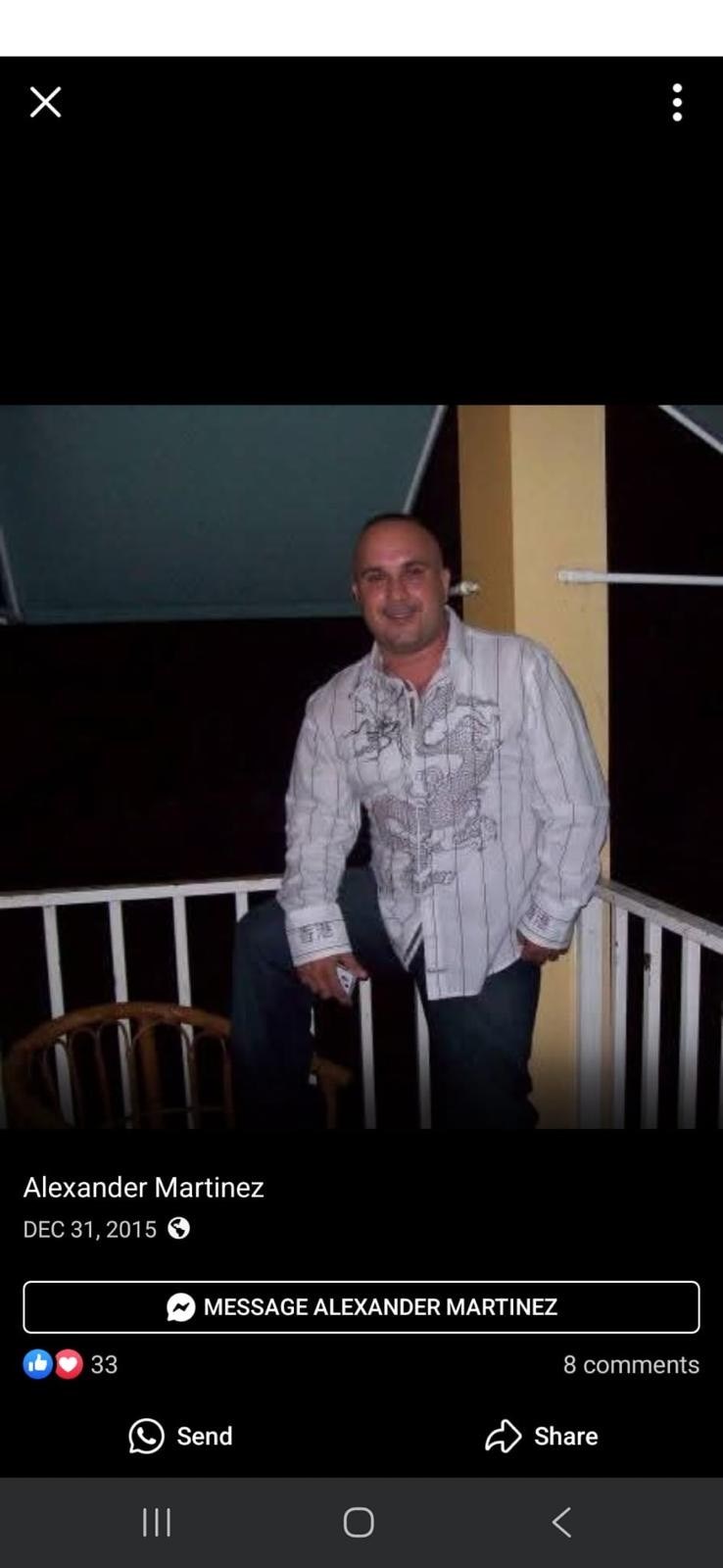 Obituary of Alexander Martinez