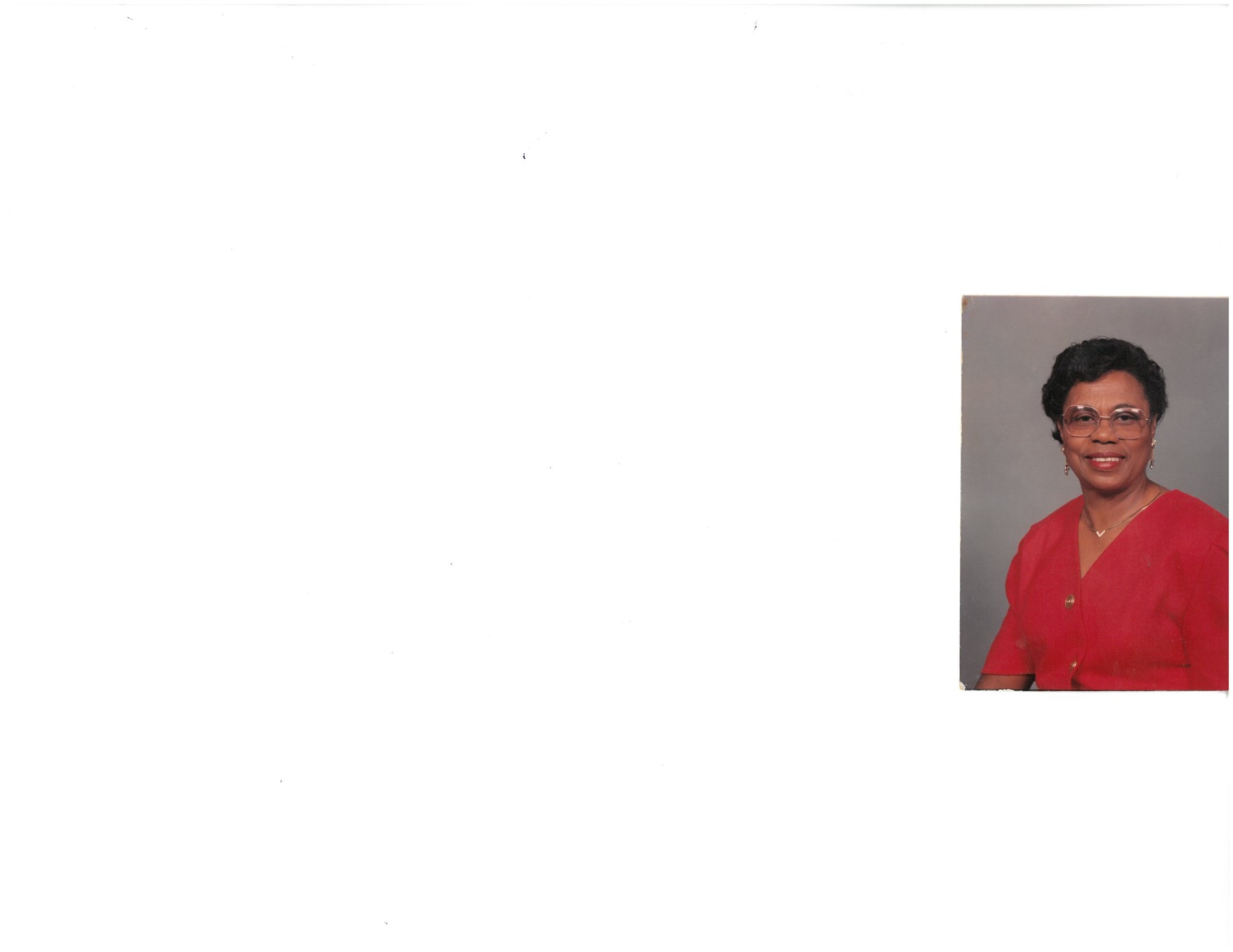 Obituary of Gernice Thomas