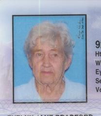 Obituary of Evelyn Bradford