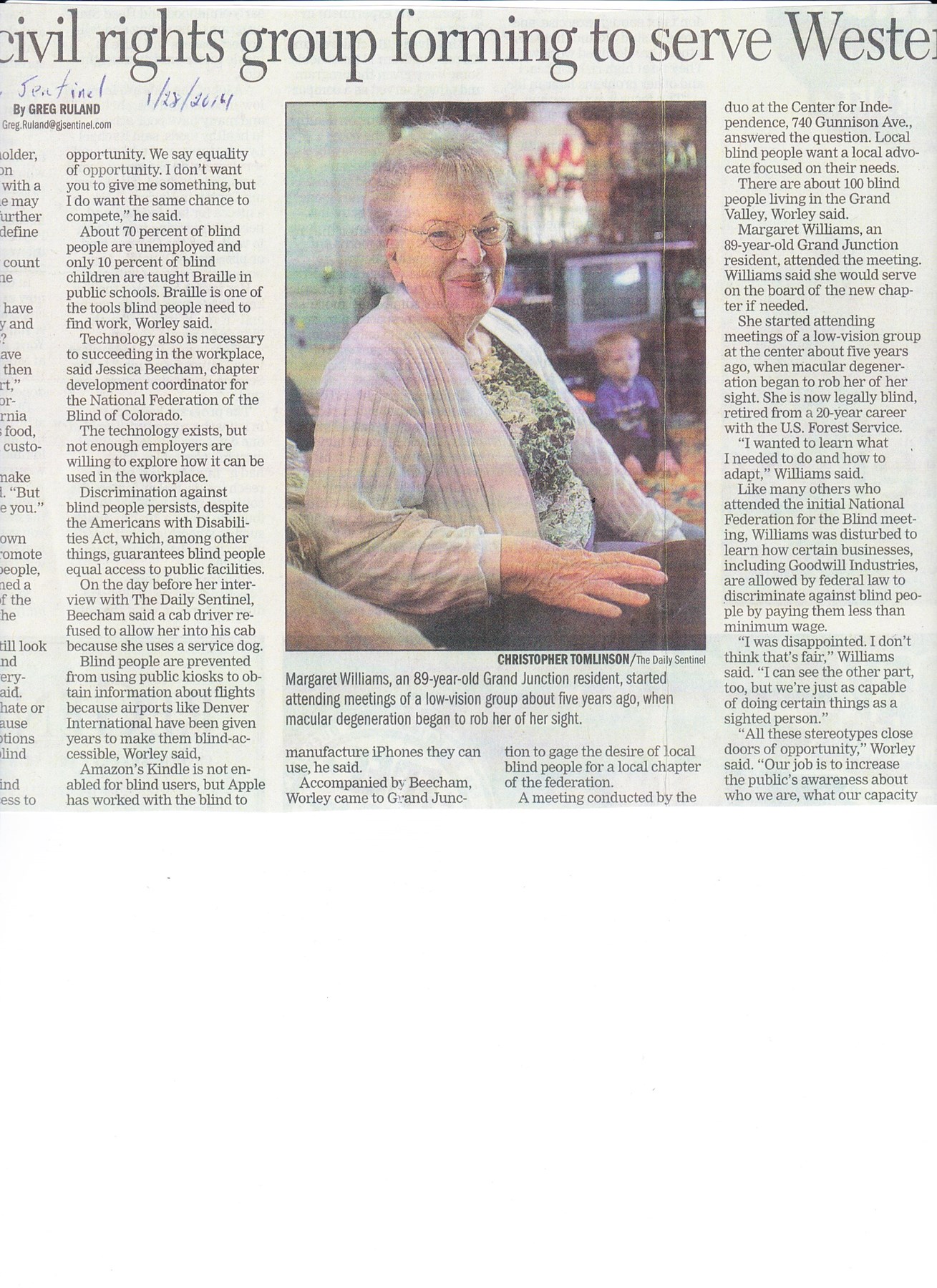 Obituary of Margaret R. Williams