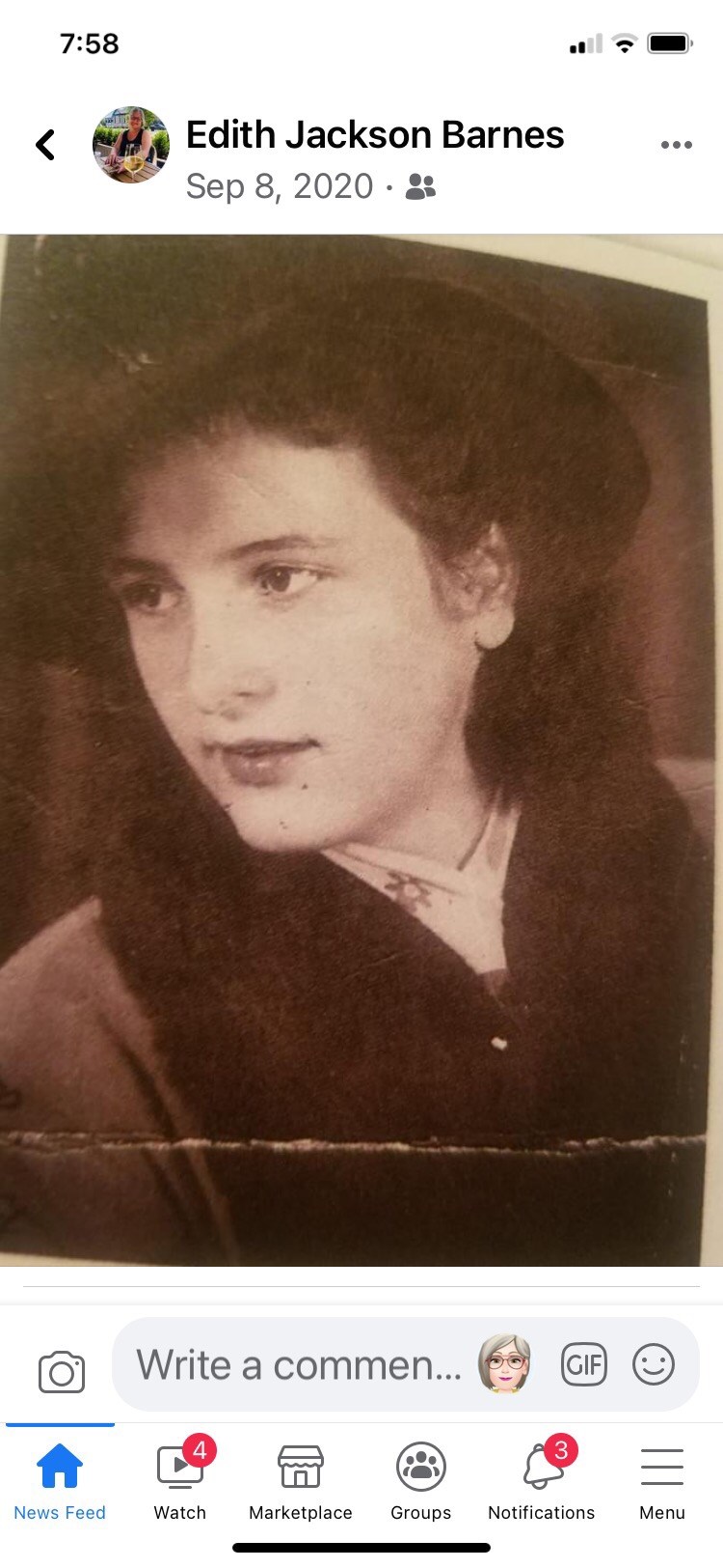 Obituary of Ruth Sartorius Jackson