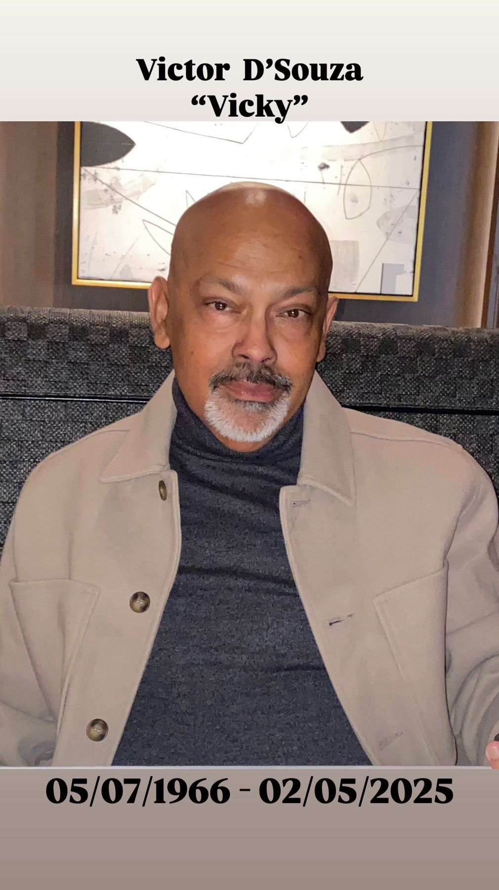 Obituary of Victor D'Souza