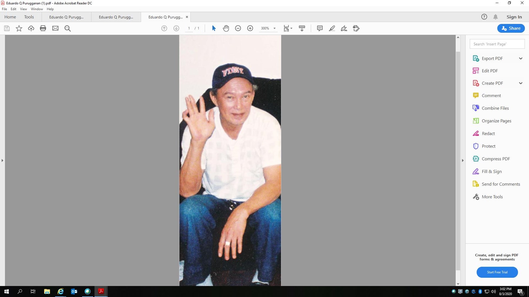 Obituary of Eduardo Quijano Purugganan