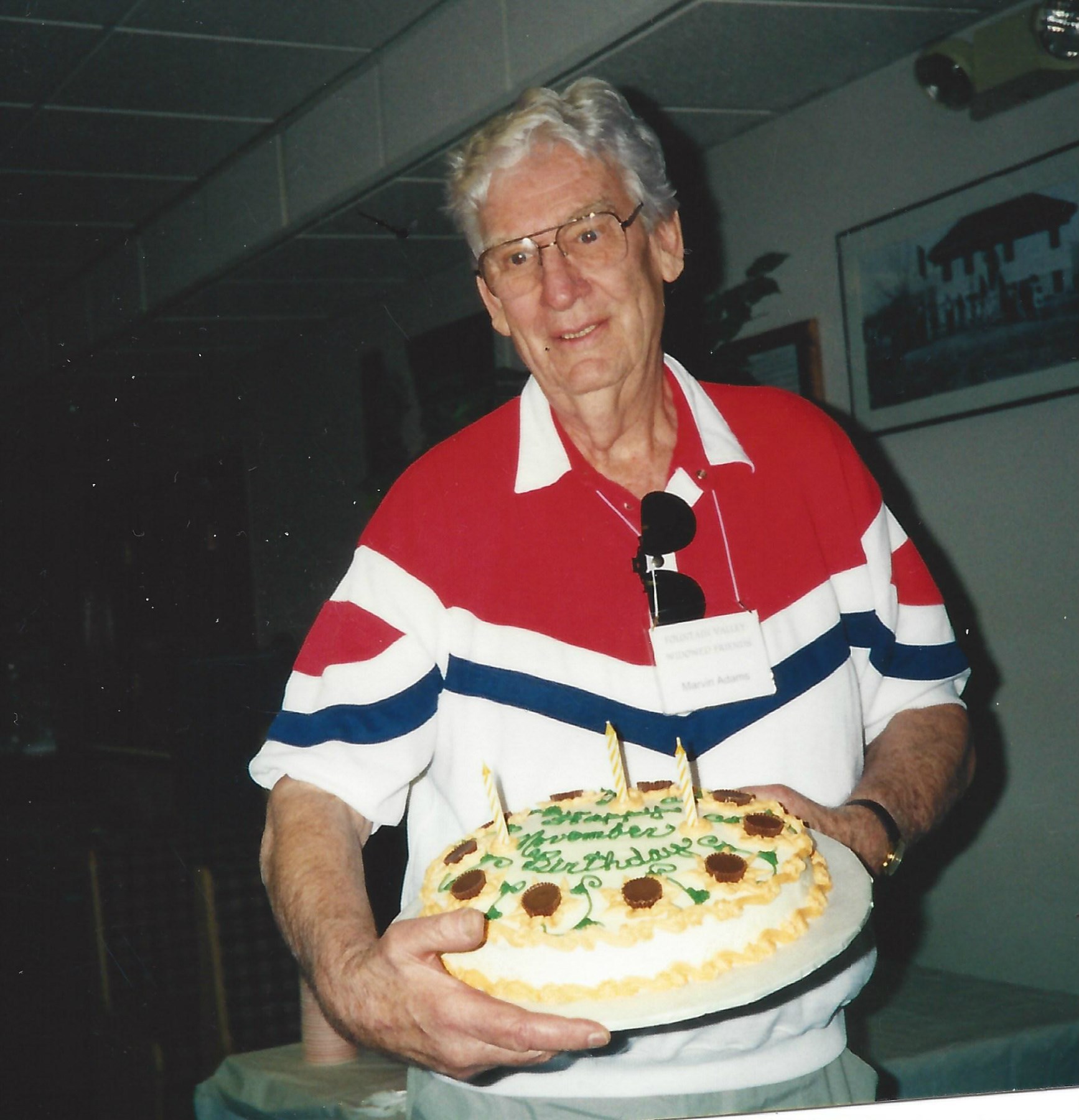 Obituary of Marvin Elmer Adams