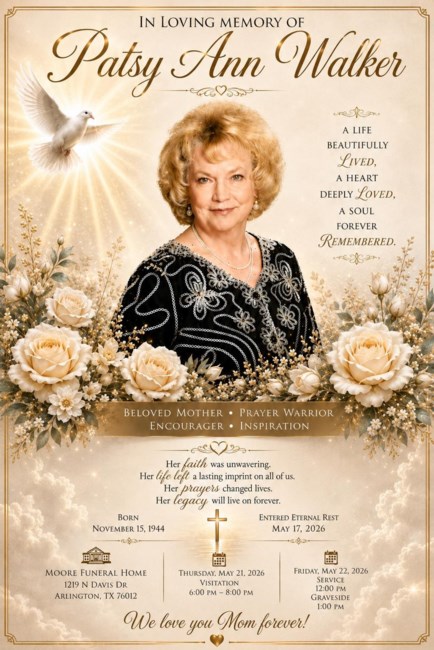 Obituary of Patsy Ann Walker
