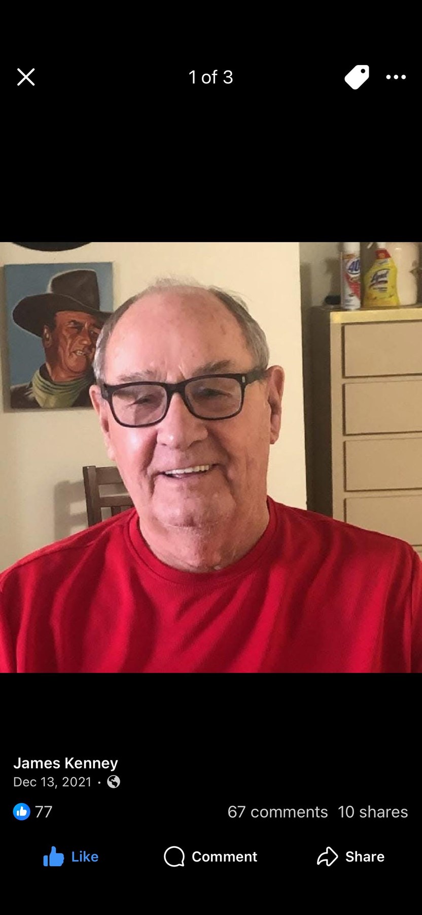 Obituary of James Lawrence Kenney Sr.