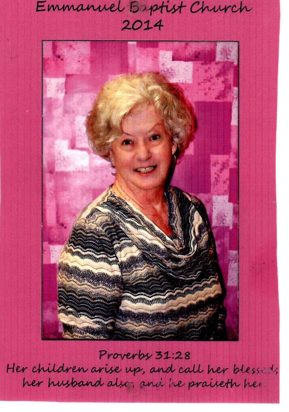 Obituary of Kathleen Bowden