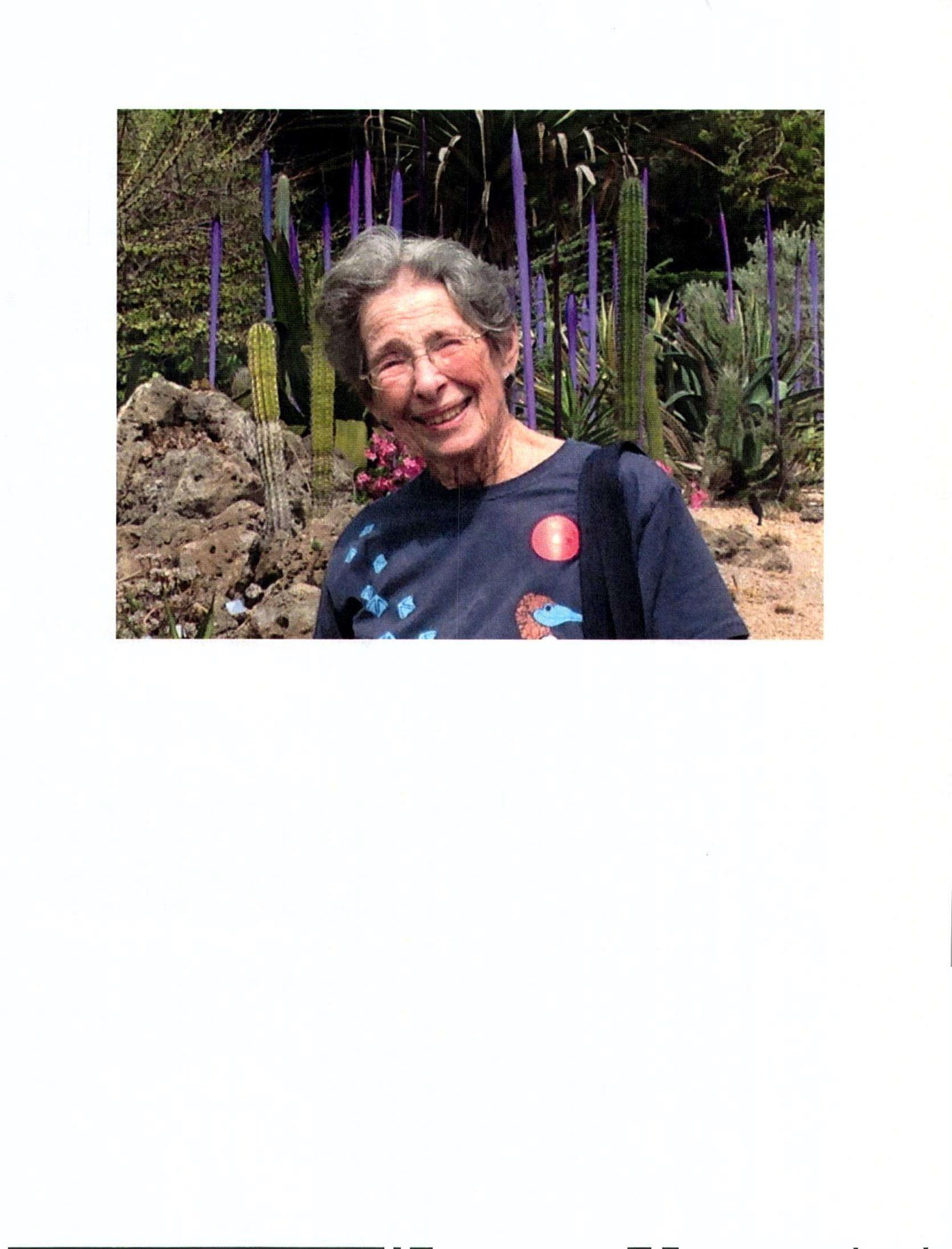 Obituary of Susanne Rezek Lindau