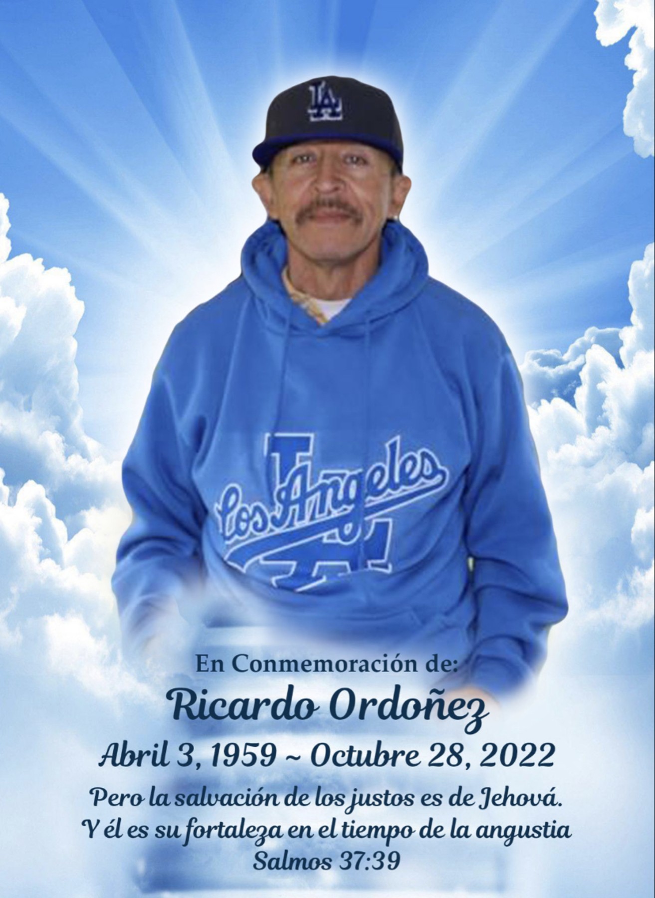 Obituary of Ricardo Felix Ordonez