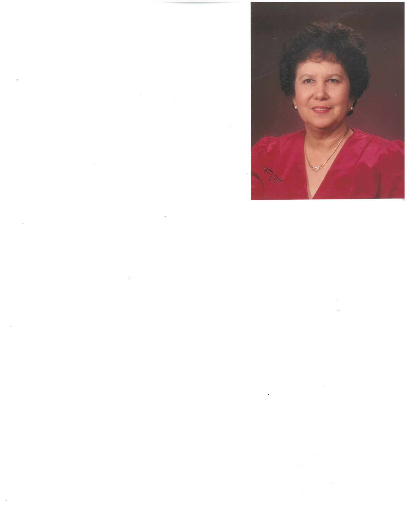 Obituary of Pauline Castillo