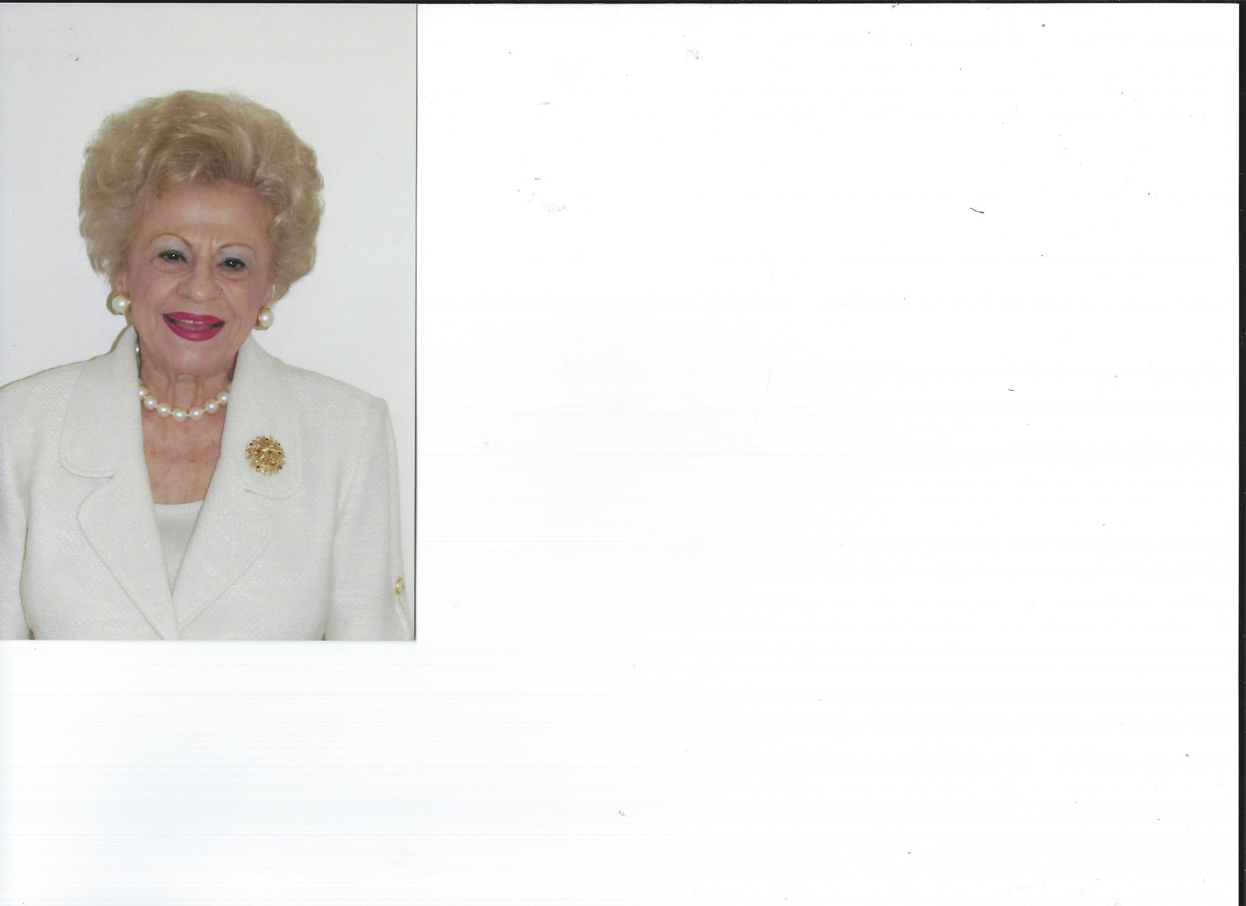 Obituary of Lady Susy Hendrix