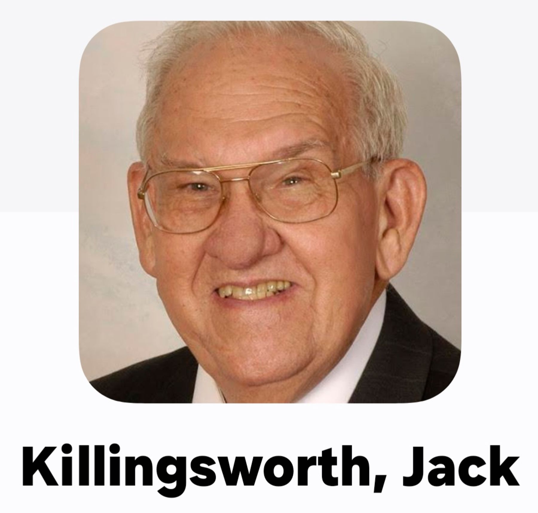Obituary of Jesse Jackson Killingsworth