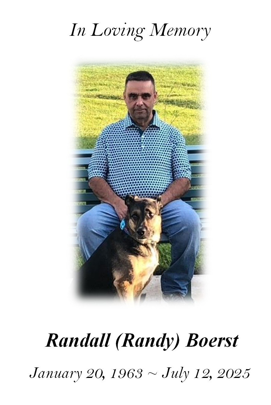 Obituary of Randall W. Boerst