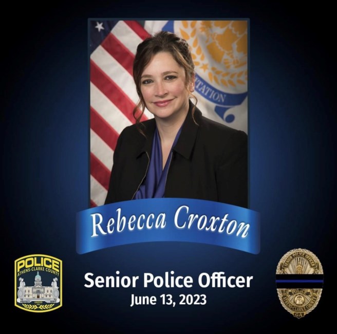 SPO Rebecca E. Croxton Obituary Athens, GA
