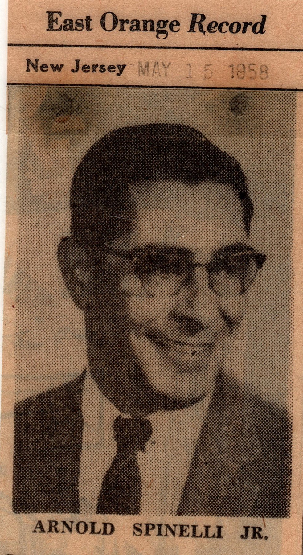 Obituary of V Arnold Spinelli