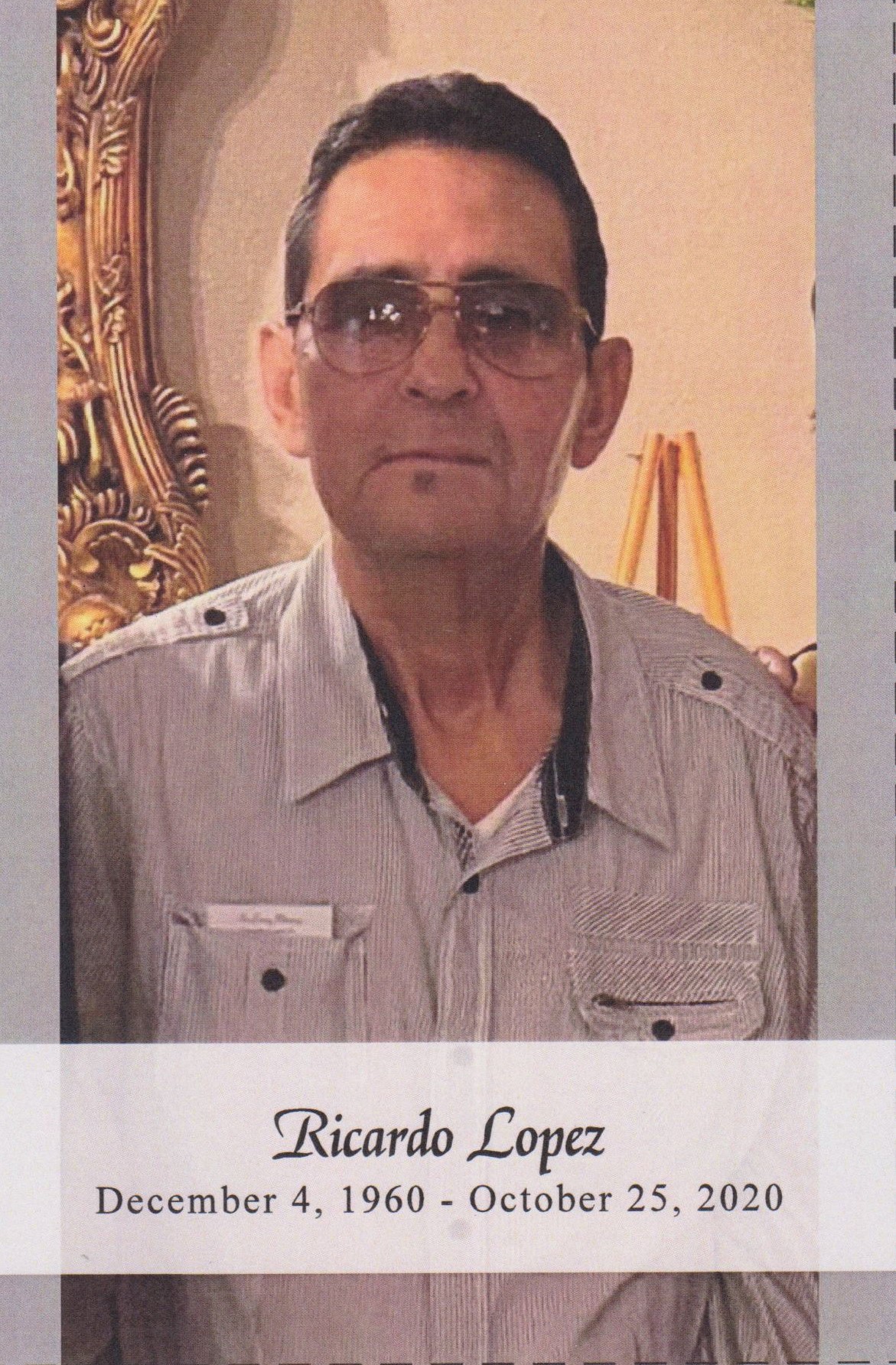 Avis de décès de Ricardo Lopez