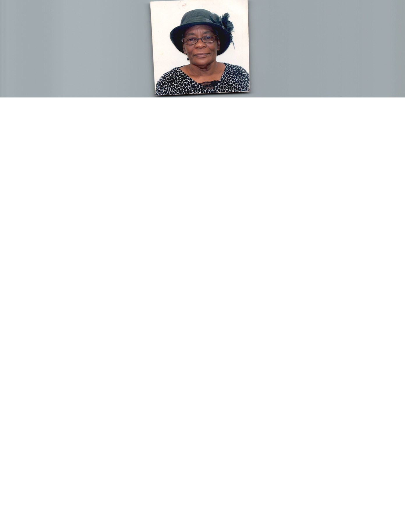 Obituary of Carmen Walker