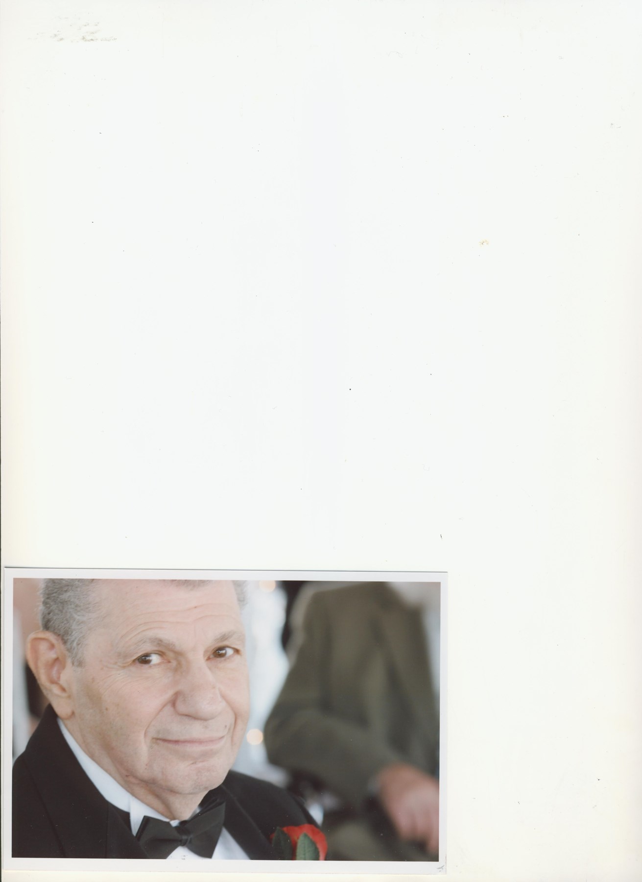 Obituary of Jerome Zoota