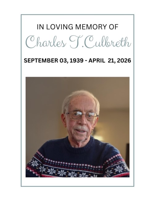 Obituary of Charles T. Culbreth