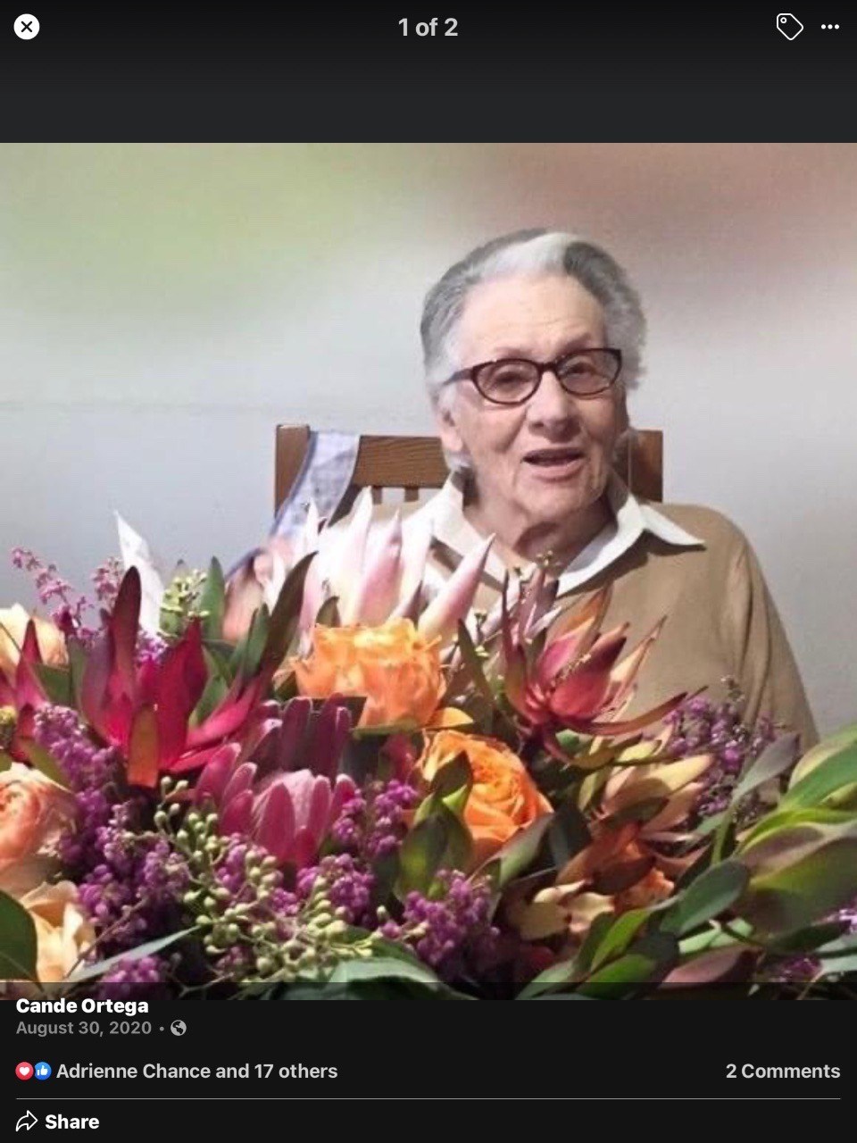 Obituary of Candelaria Helen Ortega