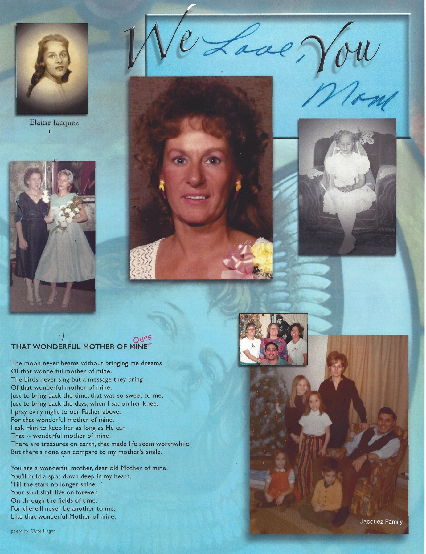 Obituary of Elaine L. Jacquez