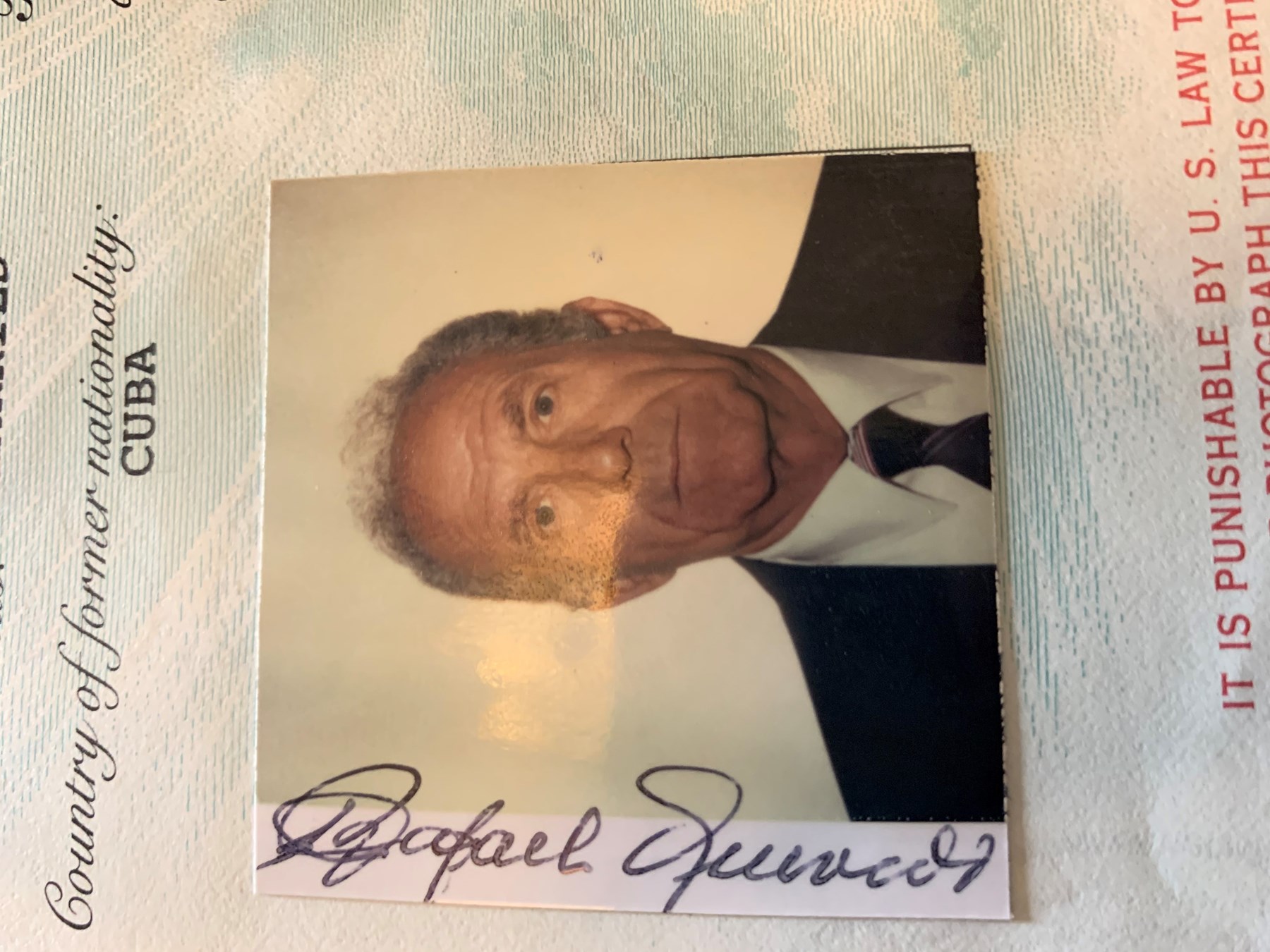 Obituary of Rafael Quevedo