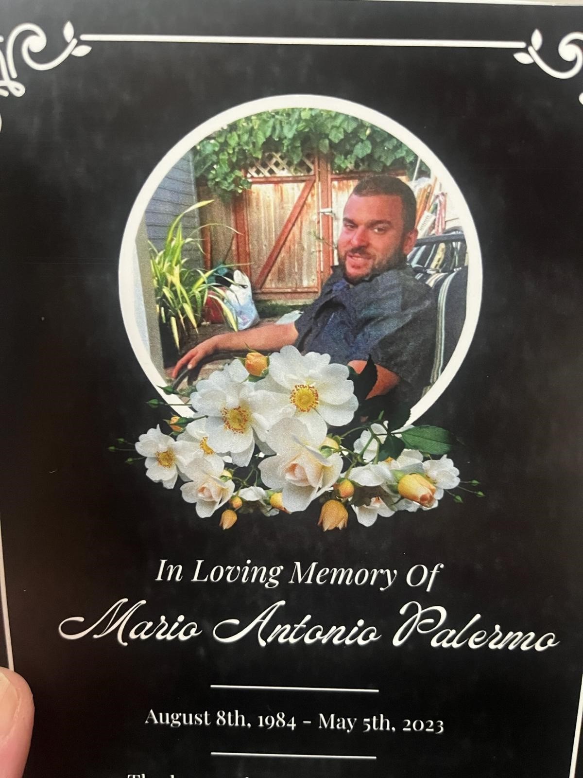 Obituary of Mario Antonio Palermo