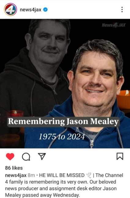 Avis de décès de Michael Jason Mealey