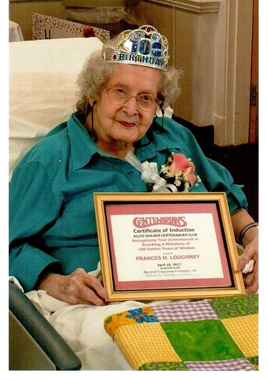 Obituary of Frances H. Loughney