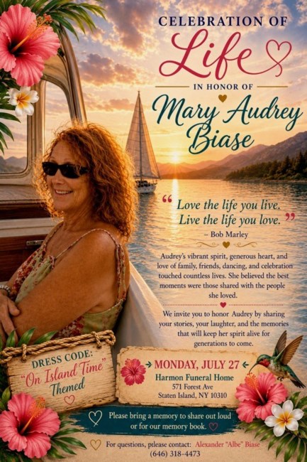 Obituary of Mary Audrey Biase