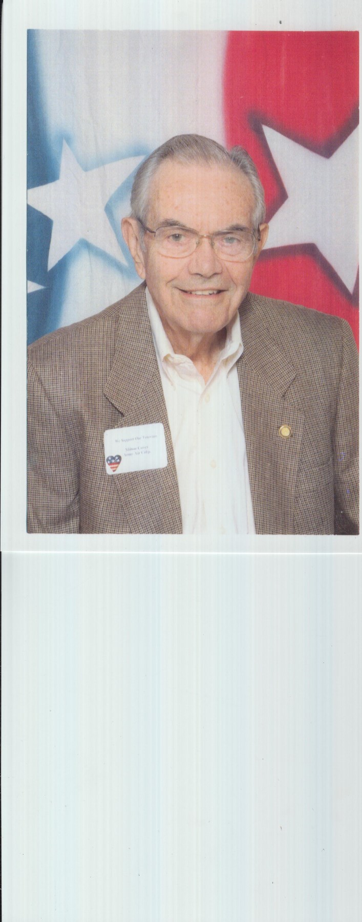 Obituary of Milton H. Covey