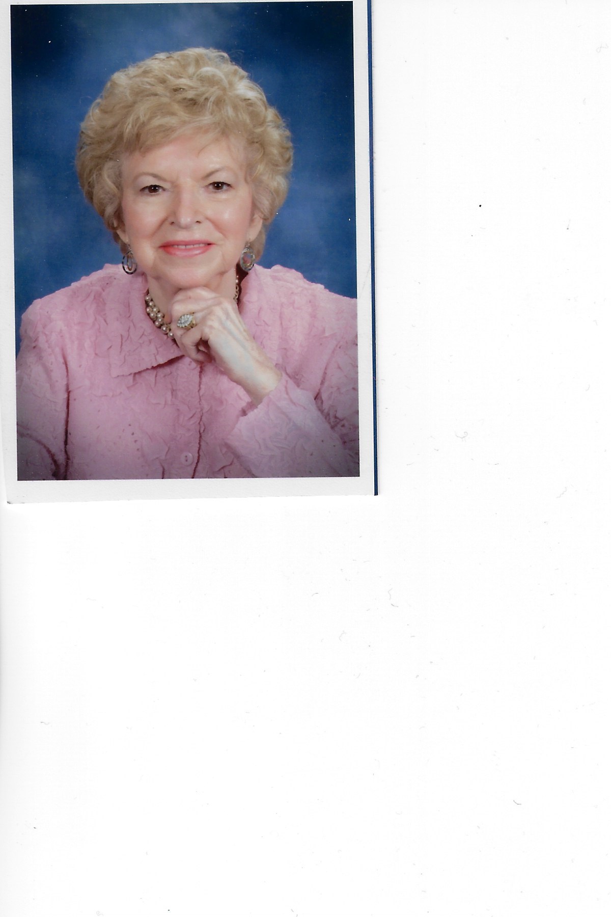 Obituary of Sarah M Goodwin