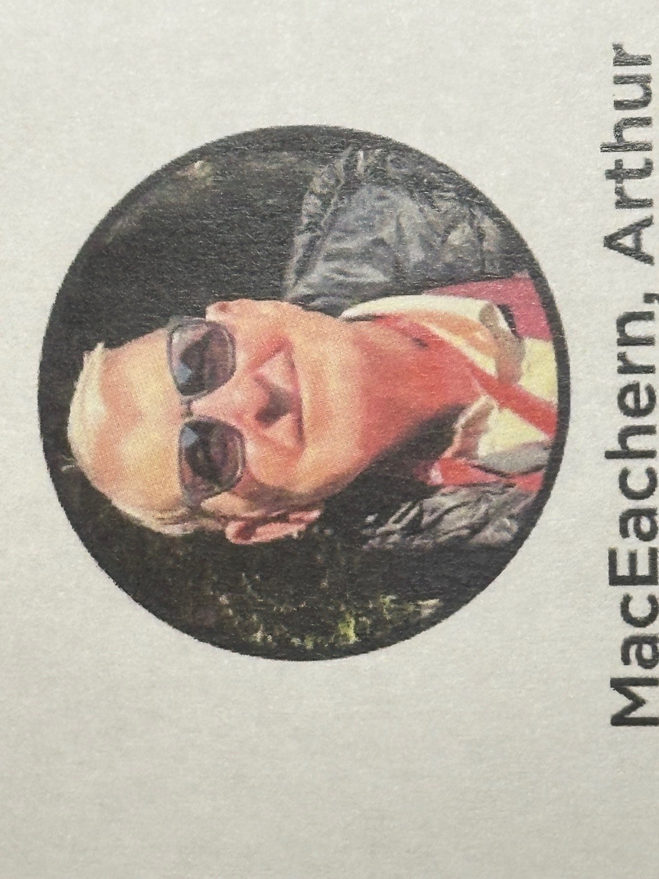 Avis de décès de Arthur "Dick" Richard MacEachern