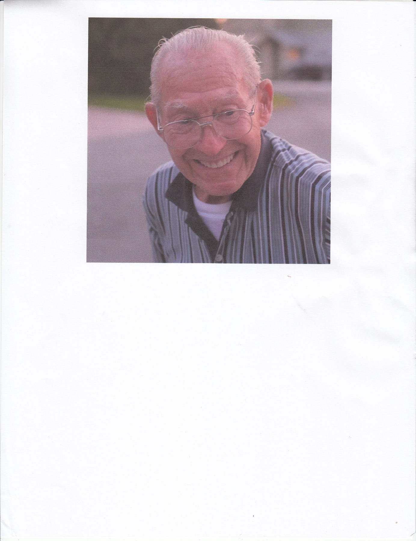 Obituary of Eugene Ralph Rathgeber