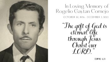 Obituary of Rogelio Gaytan Cornejo