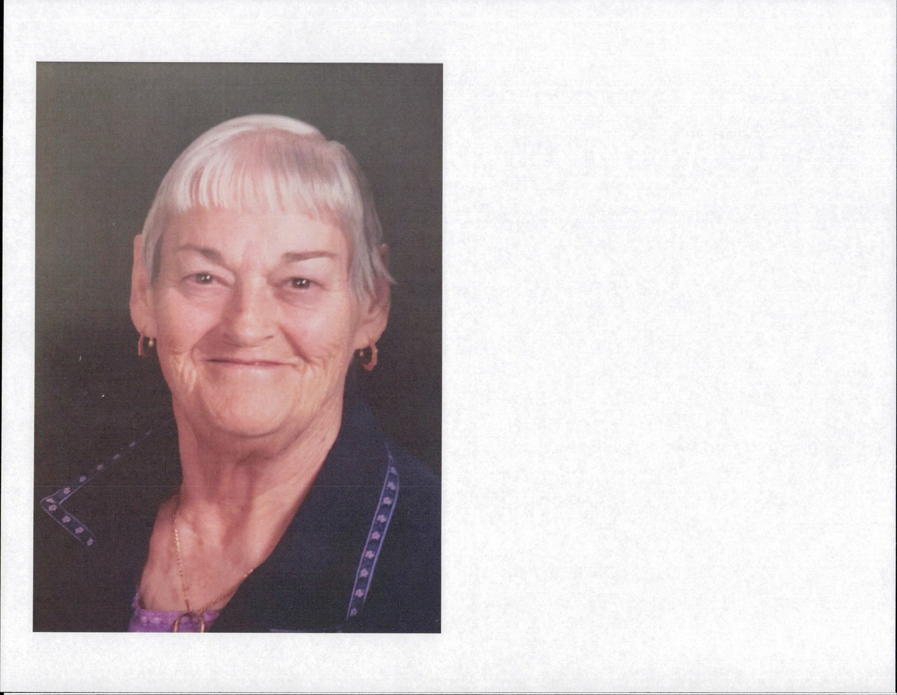 Obituary of Peggy Jo Shirley