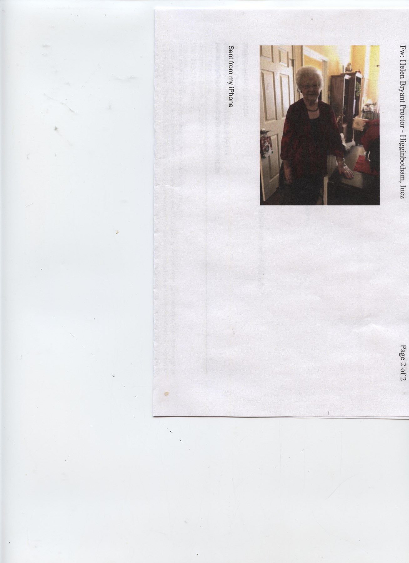 Obituary of Helen Bryant Proctor