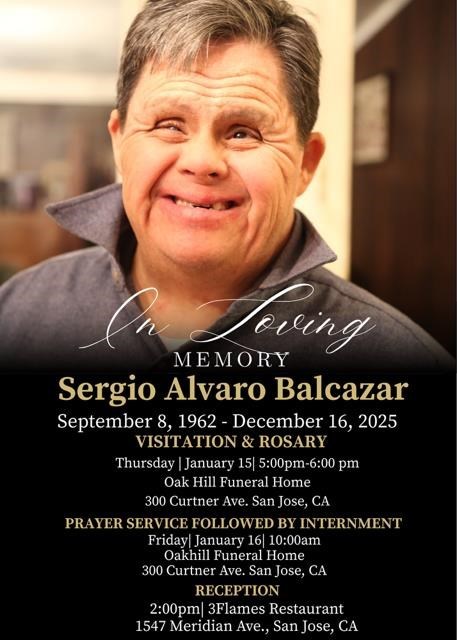 Obituary of Sergio Alvaro Balcazar