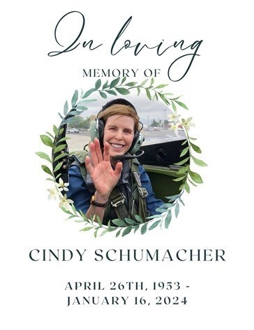 Obituary of Cynthia Davis Schumacher