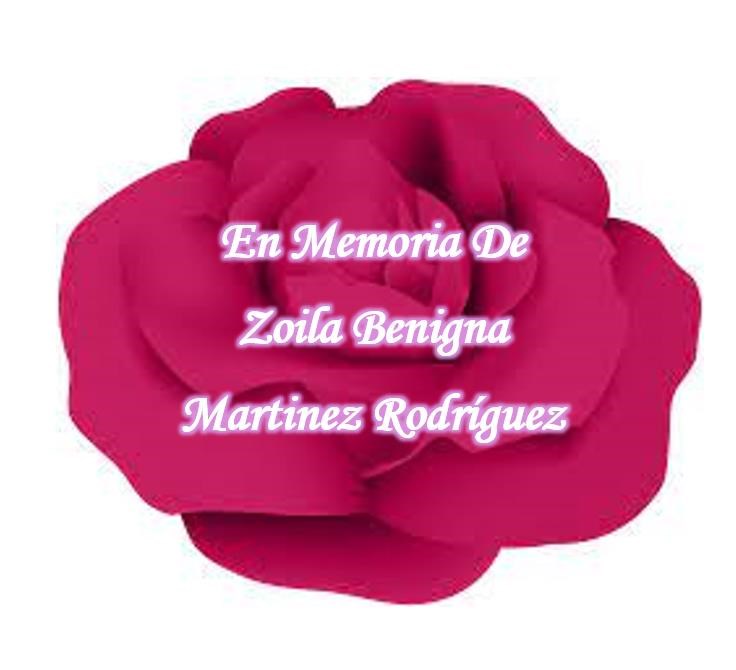 Obituary of Zoila Benigna Martinez Rodriguez