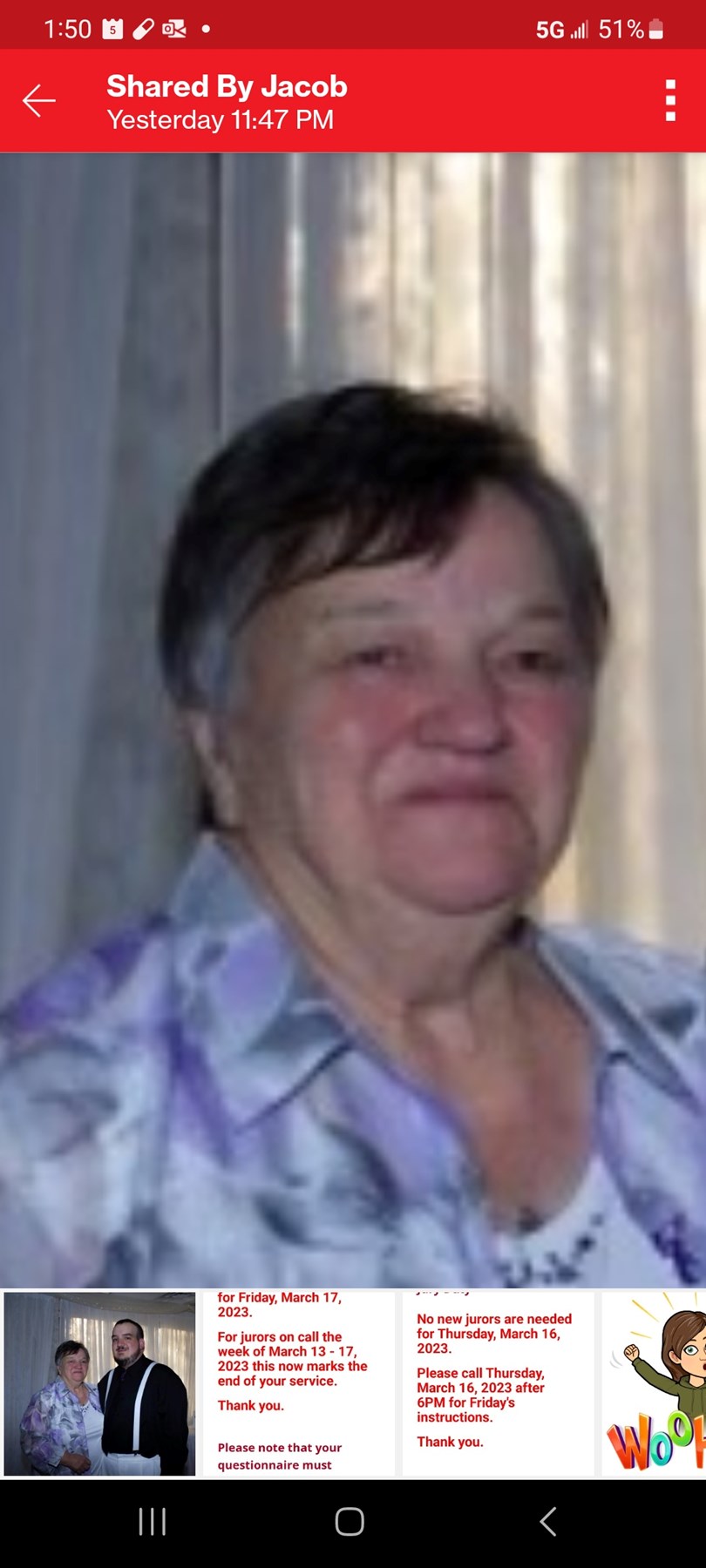 Obituary of Judith Jane Hitt