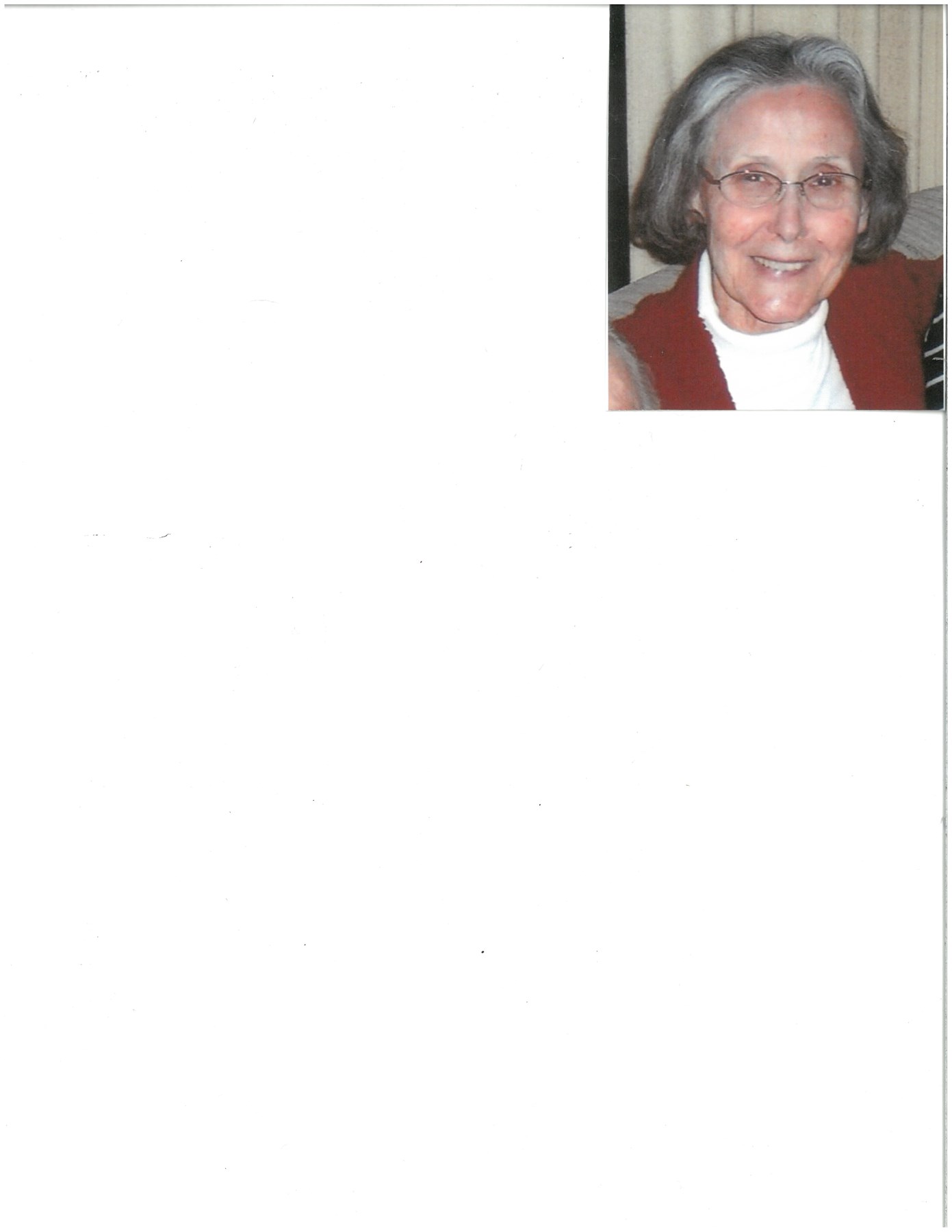 Obituary of Lillian D Matthews