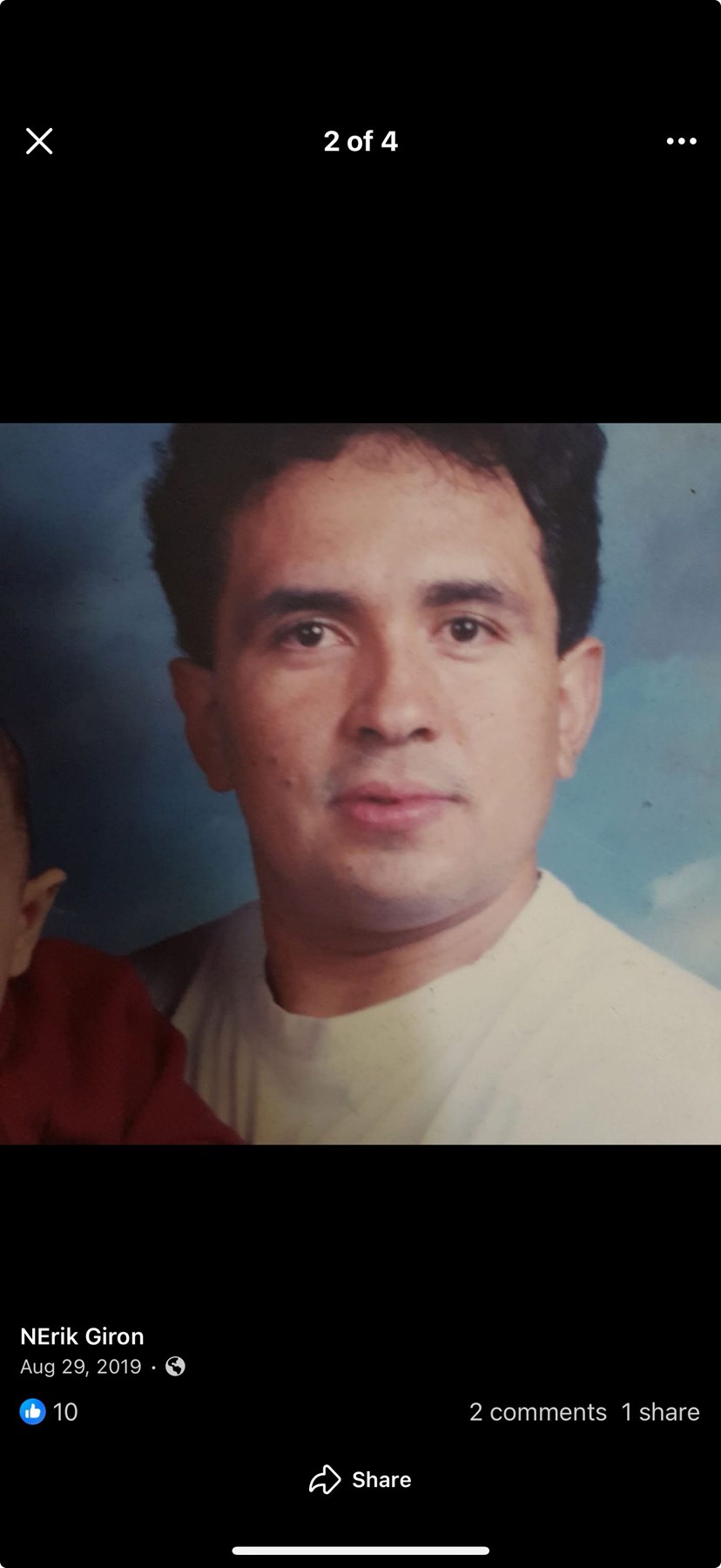 Avis de décès de Erik Reyes Giron