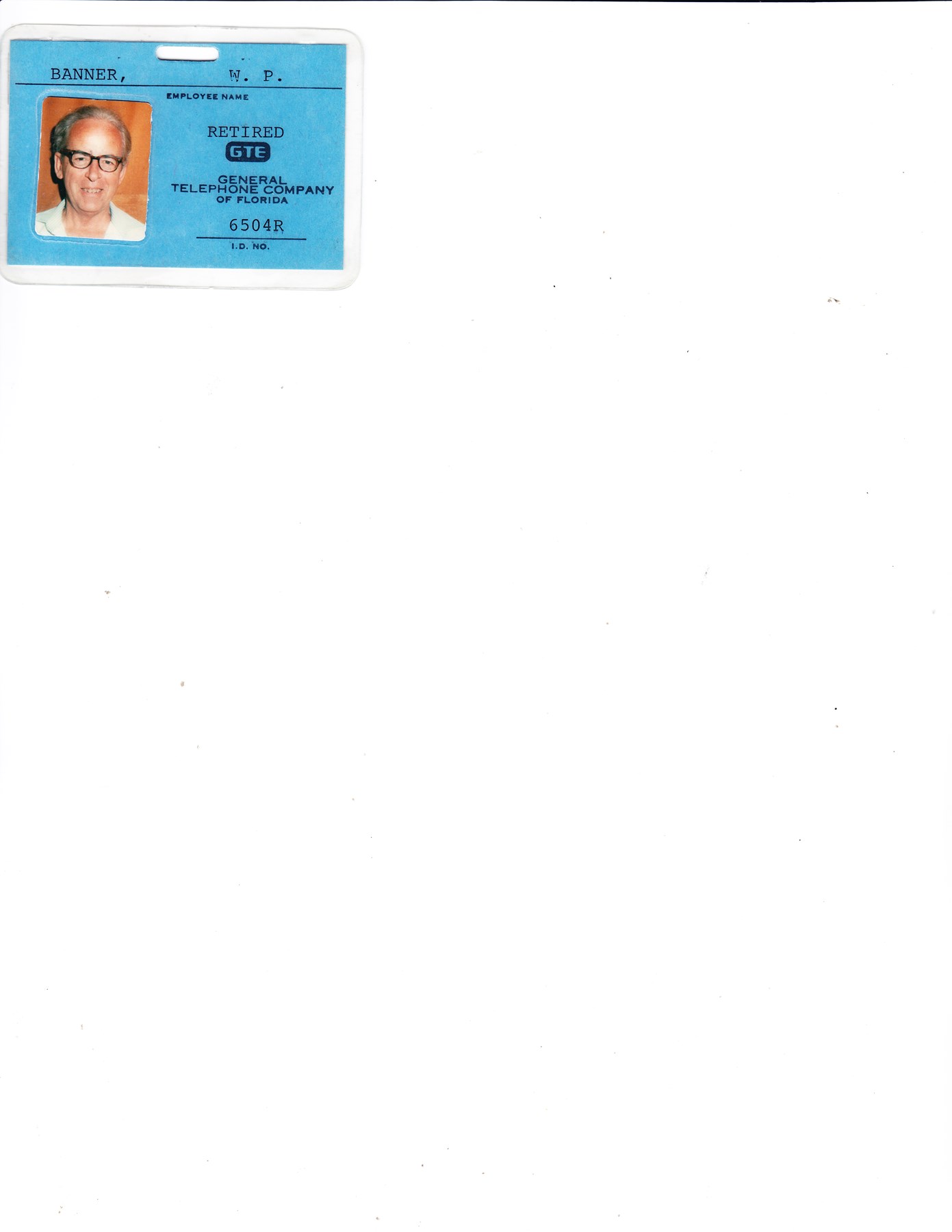 Obituary of William Patton Banner