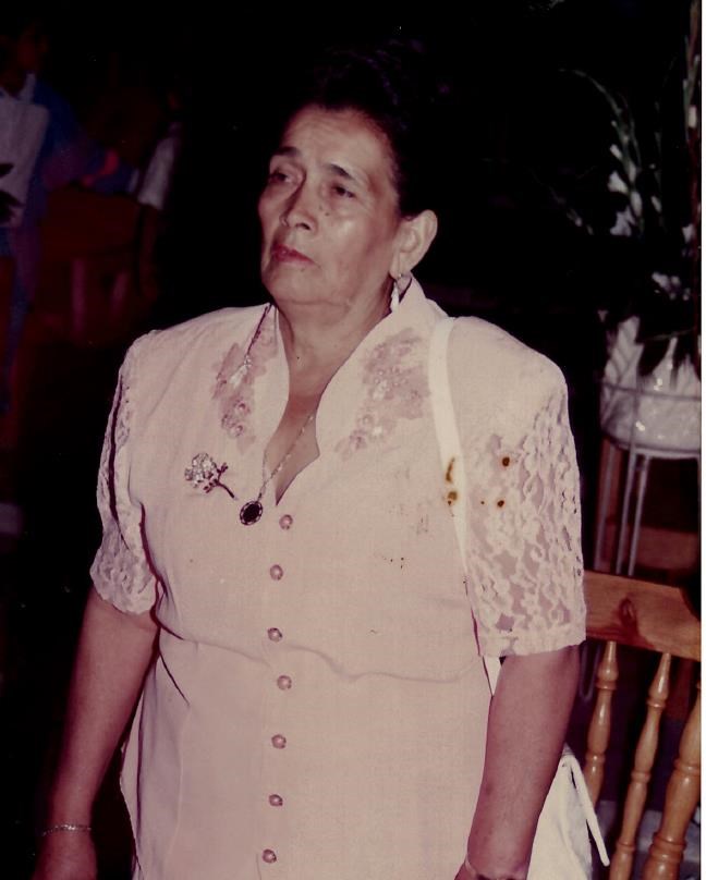Obituario de Maria Refugio Saldana