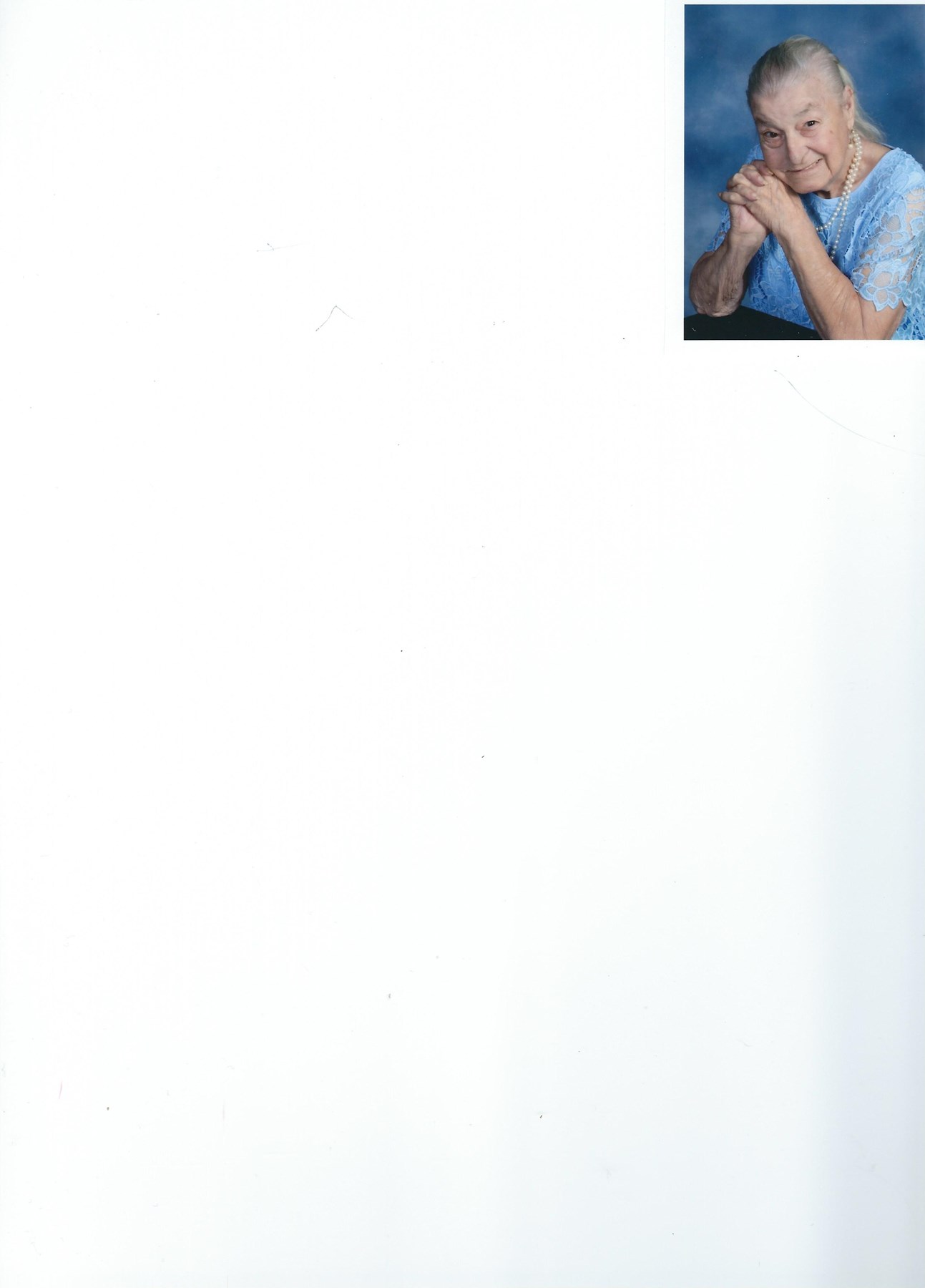 Obituary of Ofelia "Blackie" Ellison