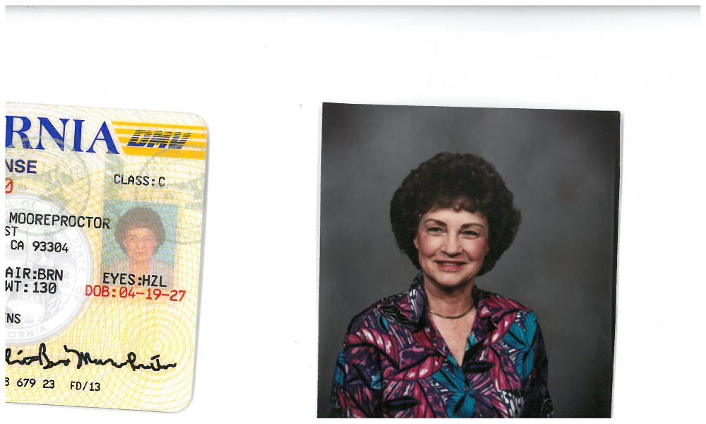 Obituary of Billie Bea Moore Proctor